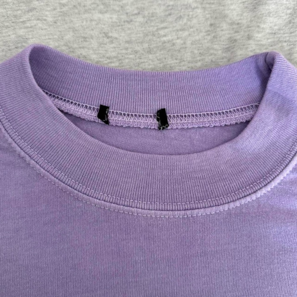 Pour Homme Skeleton Ribs Purple Graphic T-Shirt - Picture 5 of 5